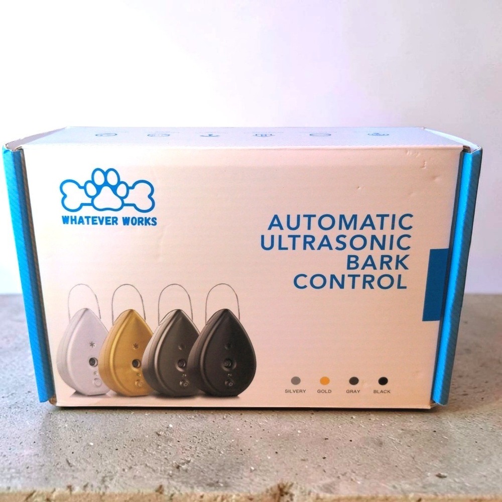 Whatever Works Automatic Ultrasonic Bark Control M-237 Training Device New